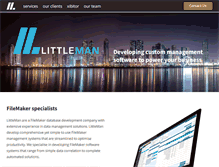Tablet Screenshot of littleman.com.au